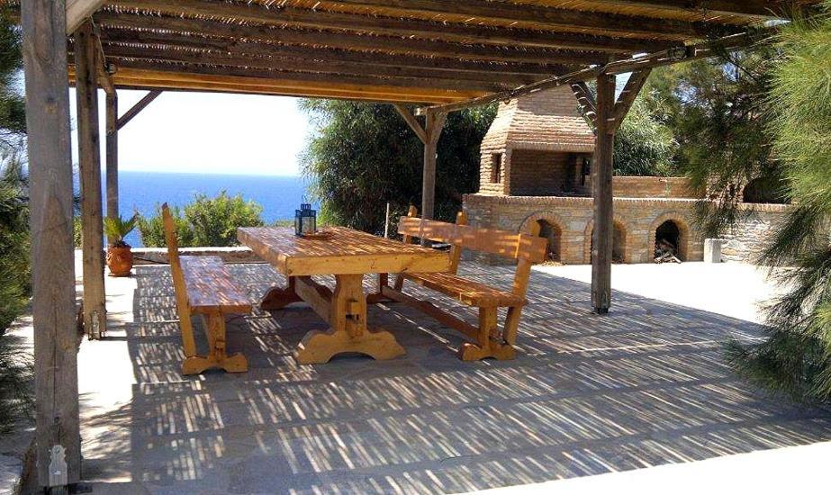 Syros Apartments Suites Chryssonisos Кинион Экстерьер фото