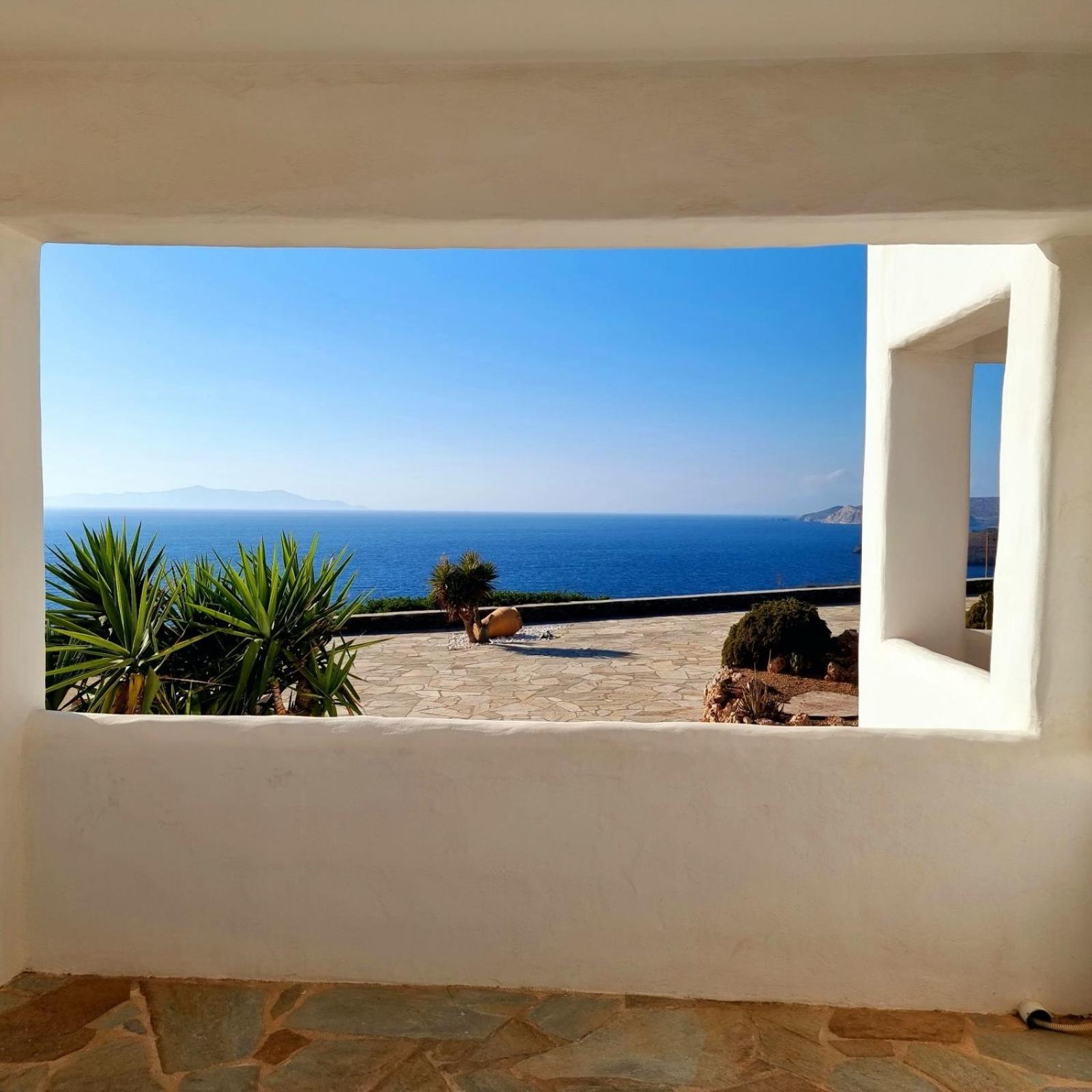 Syros Apartments Suites Chryssonisos Кинион Экстерьер фото