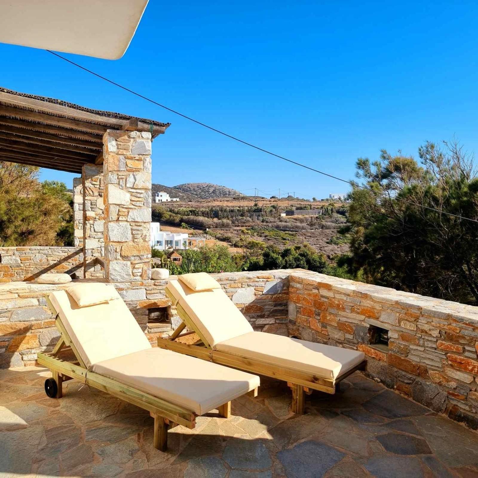 Syros Apartments Suites Chryssonisos Кинион Экстерьер фото