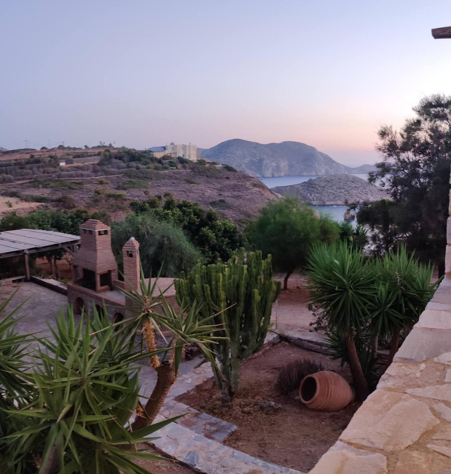 Syros Apartments Suites Chryssonisos Кинион Экстерьер фото