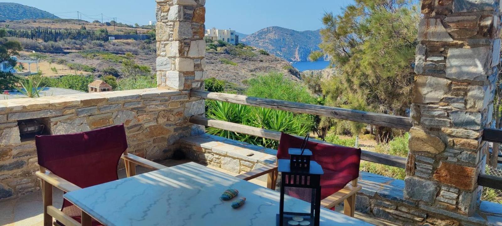 Syros Apartments Suites Chryssonisos Кинион Экстерьер фото