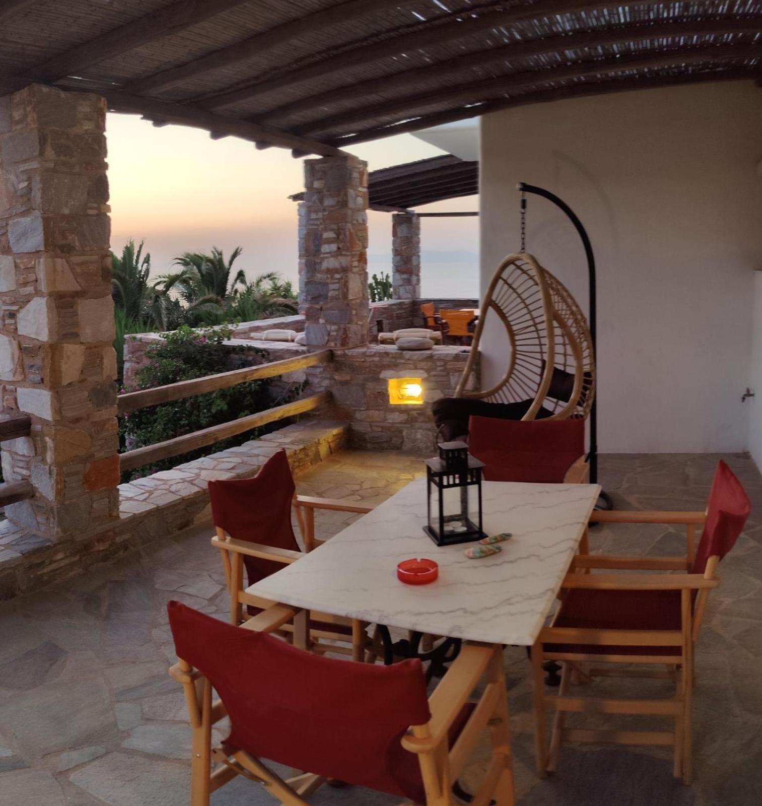 Syros Apartments Suites Chryssonisos Кинион Экстерьер фото