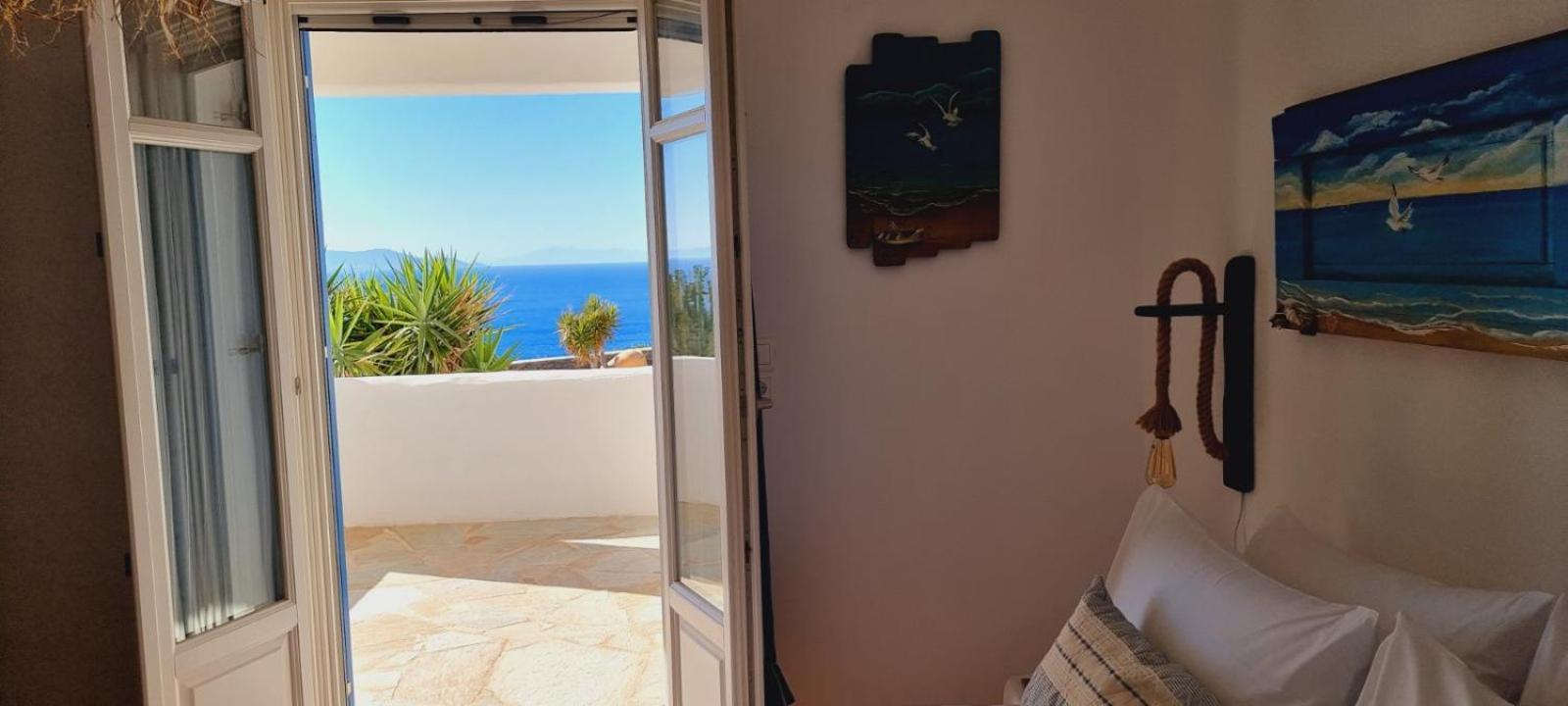 Syros Apartments Suites Chryssonisos Кинион Экстерьер фото