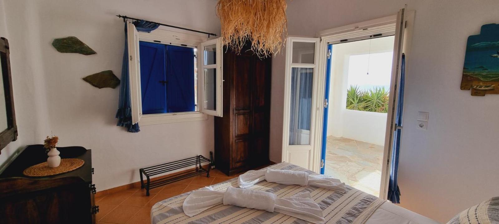 Syros Apartments Suites Chryssonisos Кинион Экстерьер фото