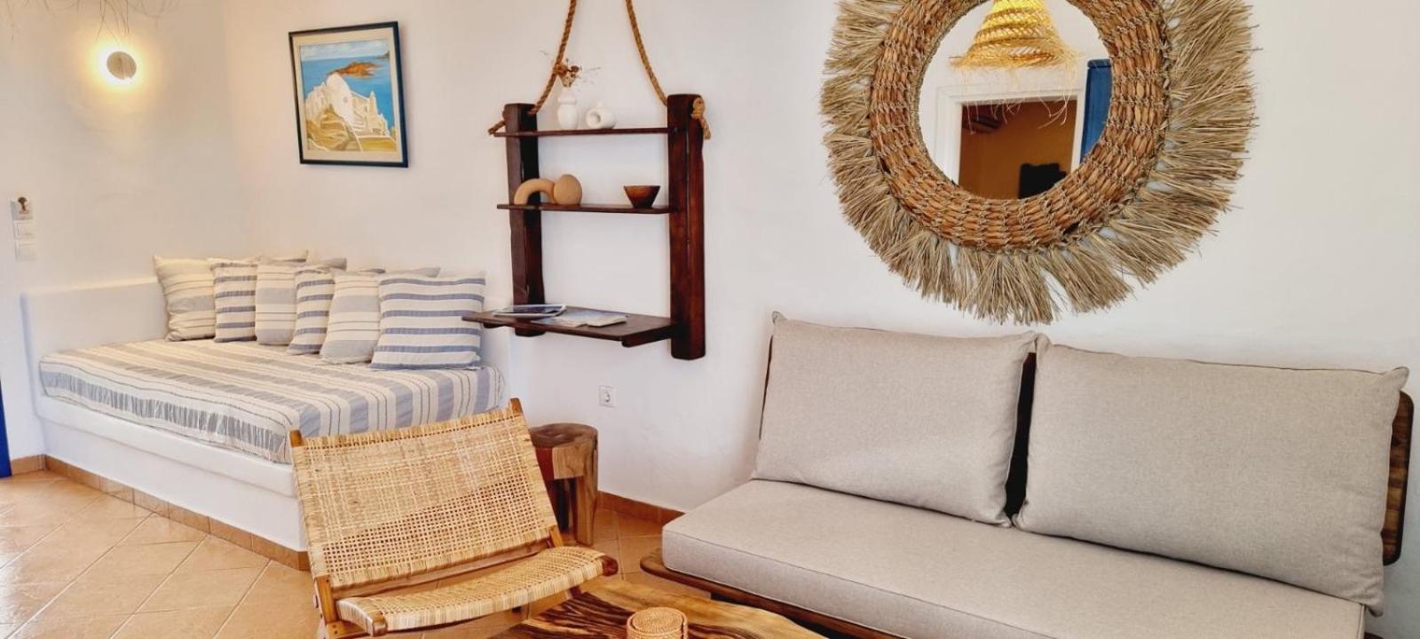 Syros Apartments Suites Chryssonisos Кинион Экстерьер фото
