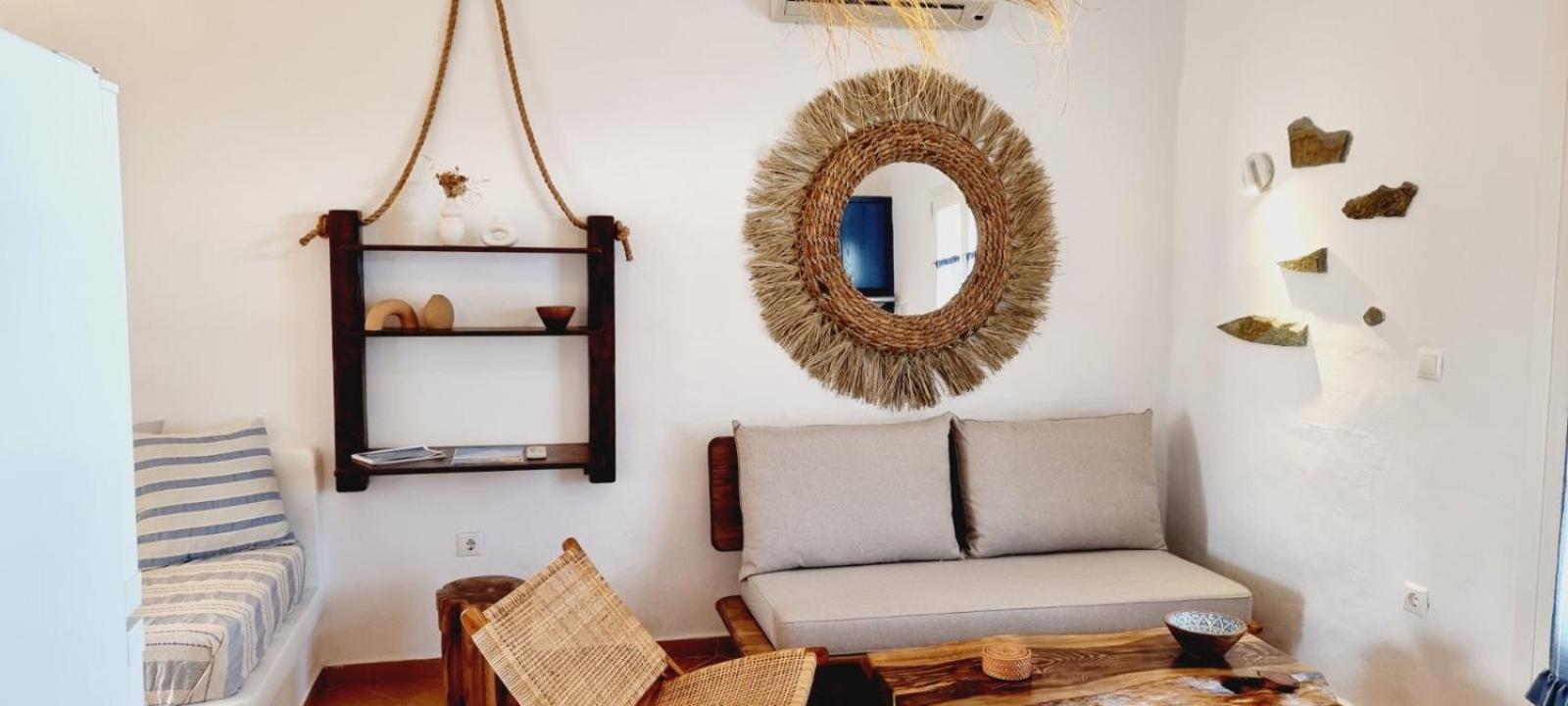 Syros Apartments Suites Chryssonisos Кинион Экстерьер фото