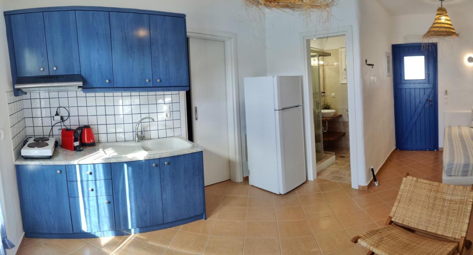 Syros Apartments Suites Chryssonisos Кинион Экстерьер фото