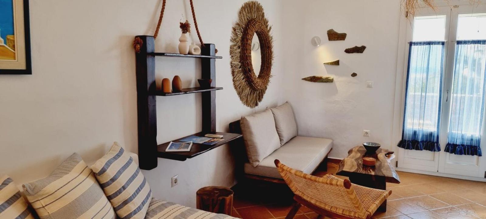 Syros Apartments Suites Chryssonisos Кинион Экстерьер фото