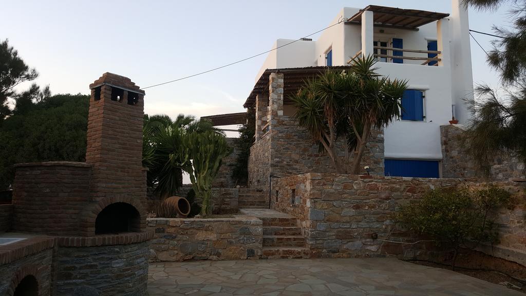 Syros Apartments Suites Chryssonisos Кинион Экстерьер фото